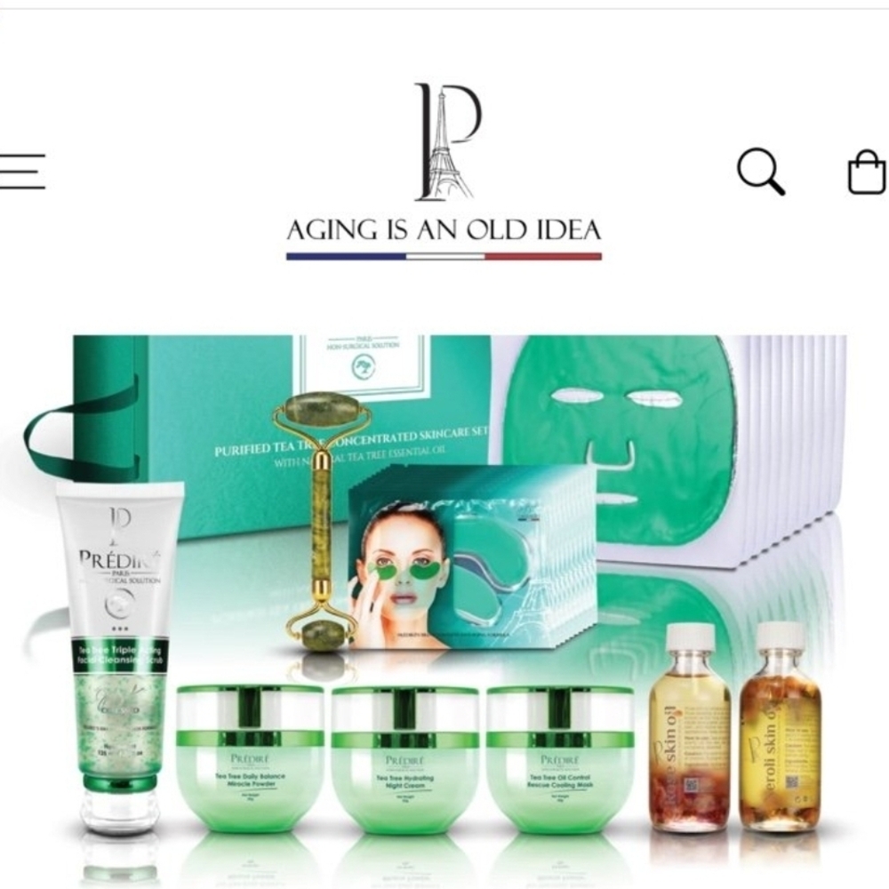 New PréDire Green Tea Tree Hydrating Mask & Skincare Set - MSRP $11,000